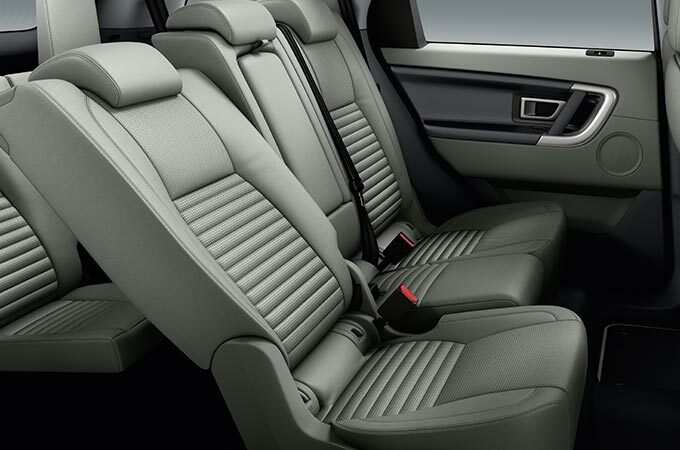 Land Rover Discovery Sport seating.