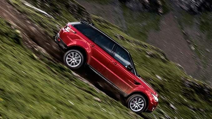 Range Rover Sport Downhill Challenge