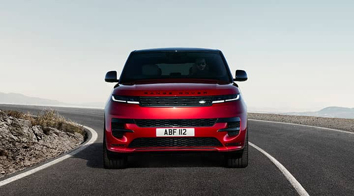 Range Rover Sport on the road